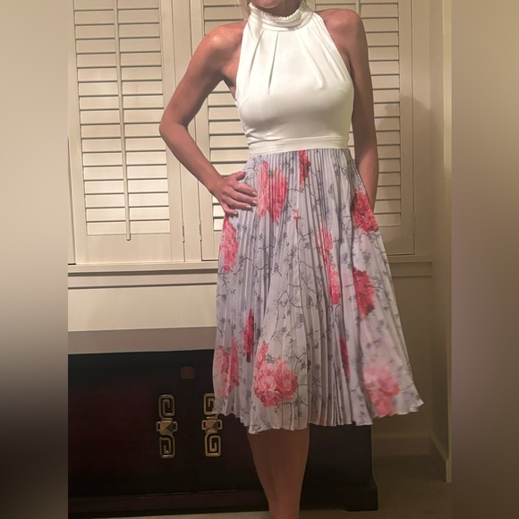 Ted Baker pleated midi dress - Picture 6 of 15